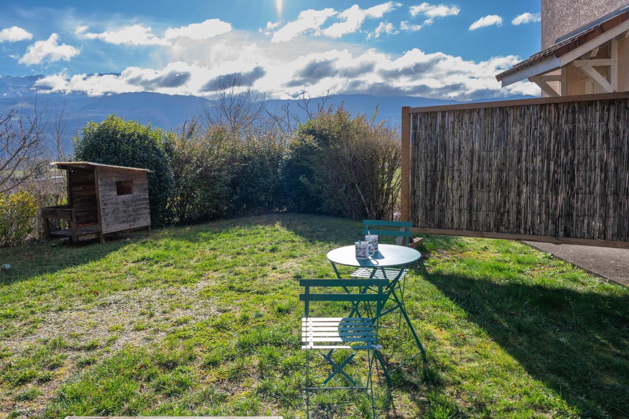 Appartement #Cp - House - Magnificent View - Garden à Lumbin Extérieur photo